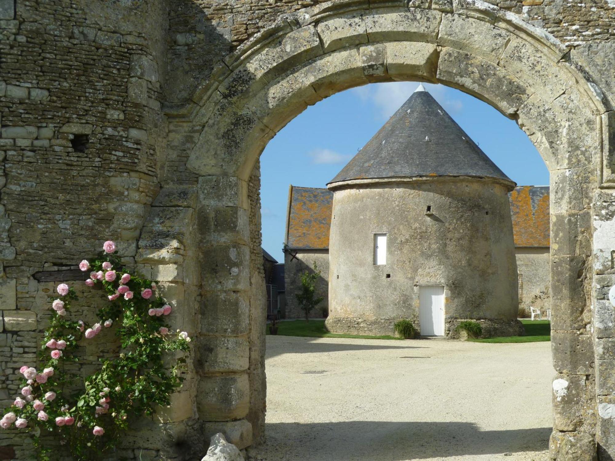 Géfosse-Fontenay Manoir De L'Hermerel מראה חיצוני תמונה